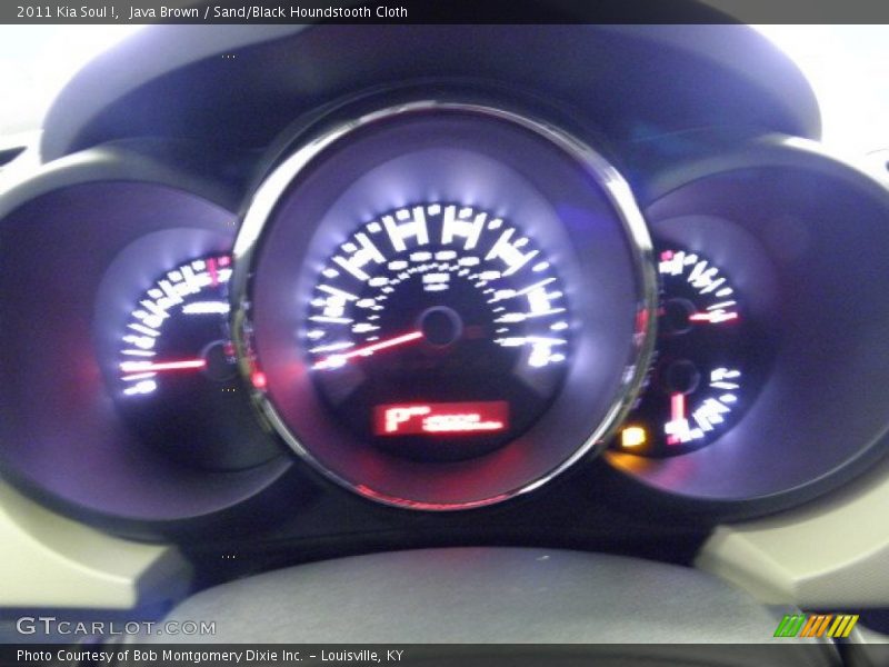 Java Brown / Sand/Black Houndstooth Cloth 2011 Kia Soul !