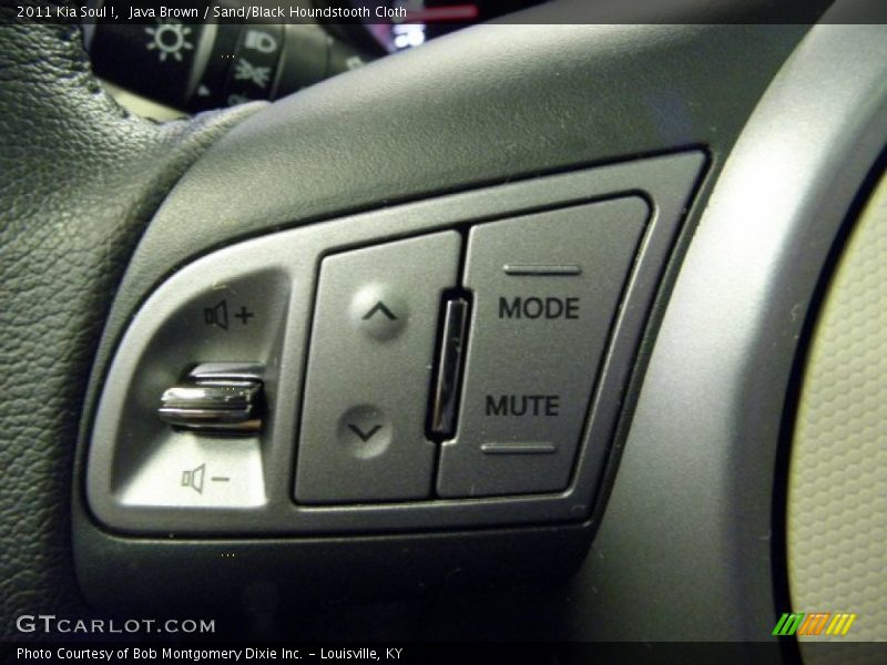 Java Brown / Sand/Black Houndstooth Cloth 2011 Kia Soul !