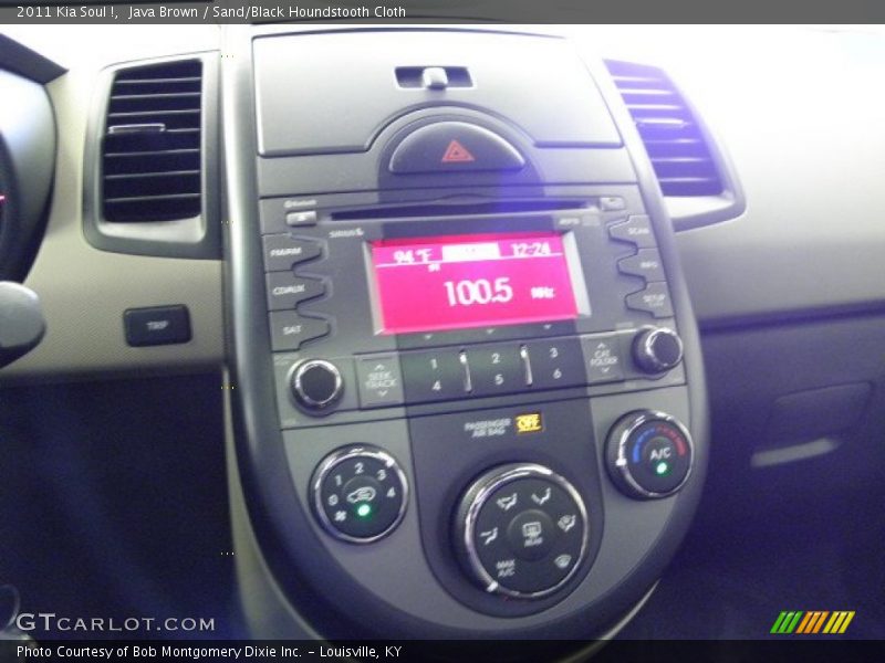 Java Brown / Sand/Black Houndstooth Cloth 2011 Kia Soul !