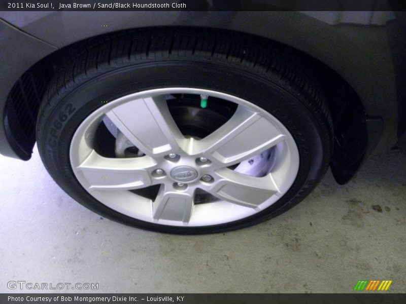 Java Brown / Sand/Black Houndstooth Cloth 2011 Kia Soul !
