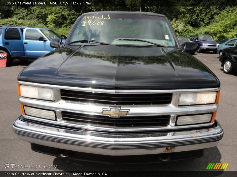 Onyx Black / Gray 1996 Chevrolet Tahoe LT 4x4