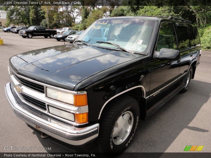Onyx Black / Gray 1996 Chevrolet Tahoe LT 4x4