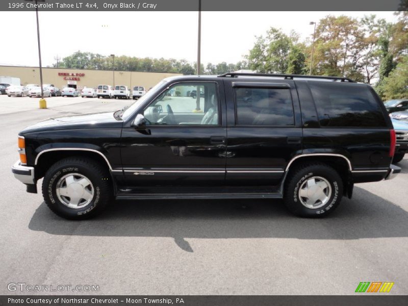 Onyx Black / Gray 1996 Chevrolet Tahoe LT 4x4
