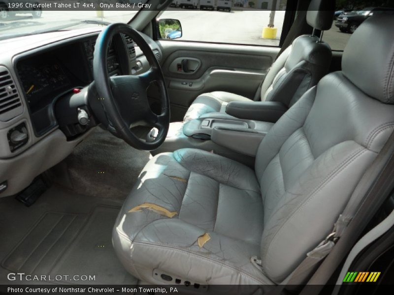 Onyx Black / Gray 1996 Chevrolet Tahoe LT 4x4
