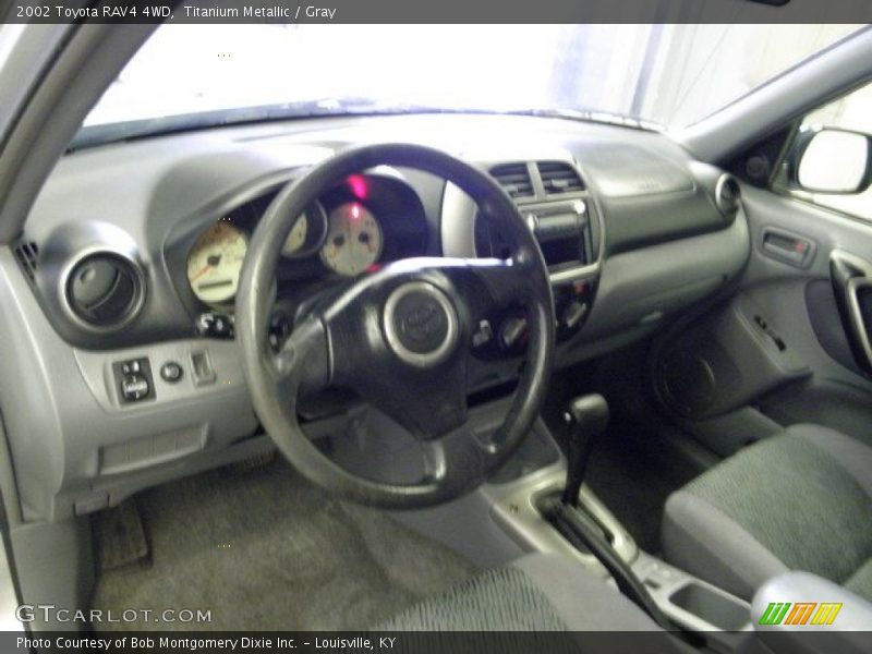 Titanium Metallic / Gray 2002 Toyota RAV4 4WD