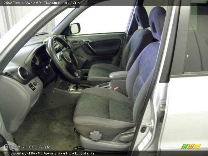 Titanium Metallic / Gray 2002 Toyota RAV4 4WD