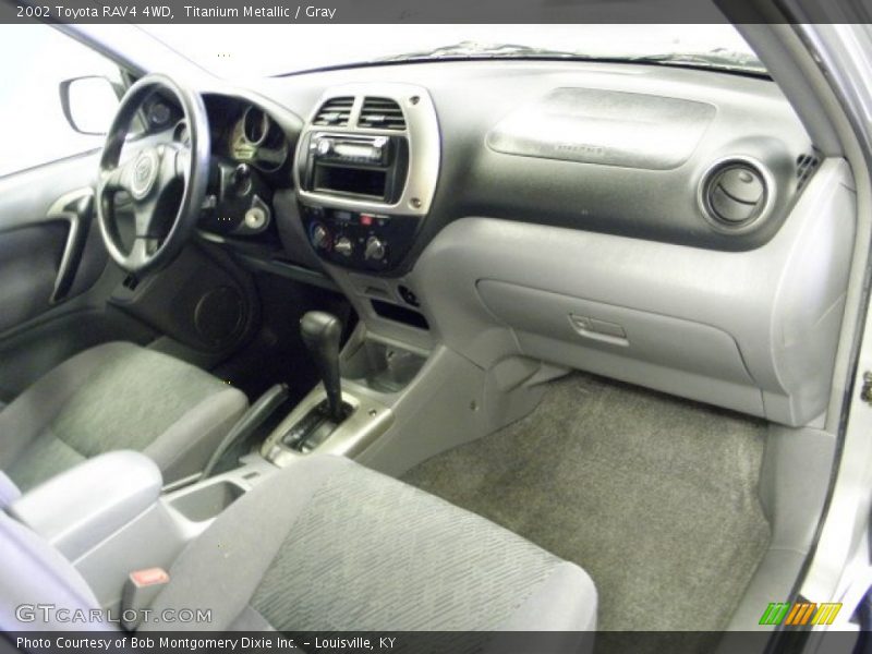Titanium Metallic / Gray 2002 Toyota RAV4 4WD