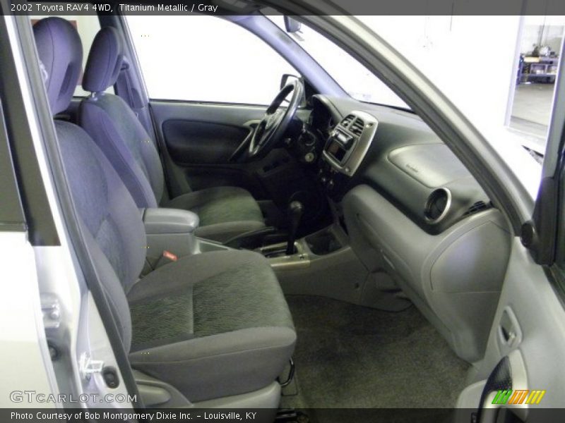 Titanium Metallic / Gray 2002 Toyota RAV4 4WD