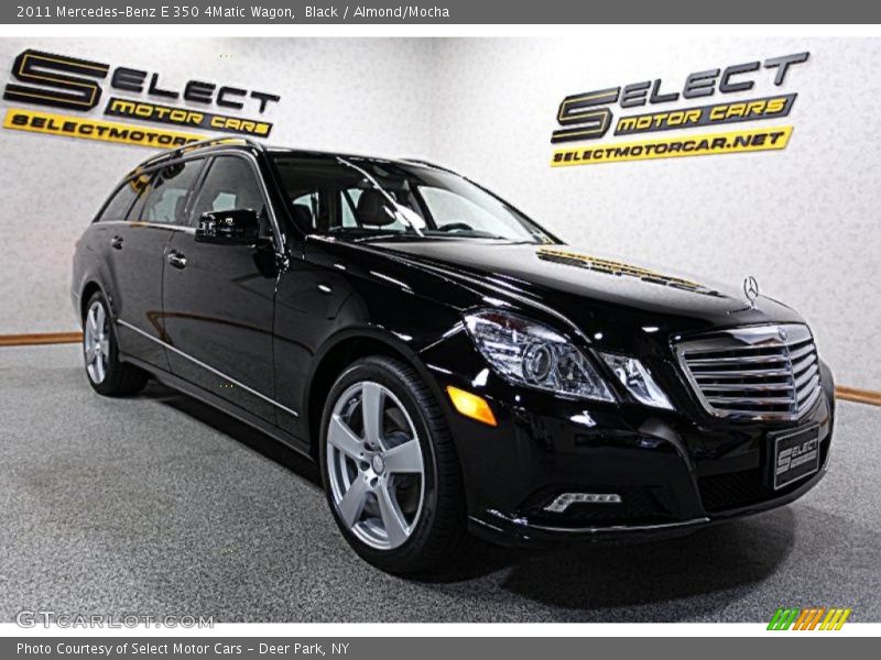 Black / Almond/Mocha 2011 Mercedes-Benz E 350 4Matic Wagon