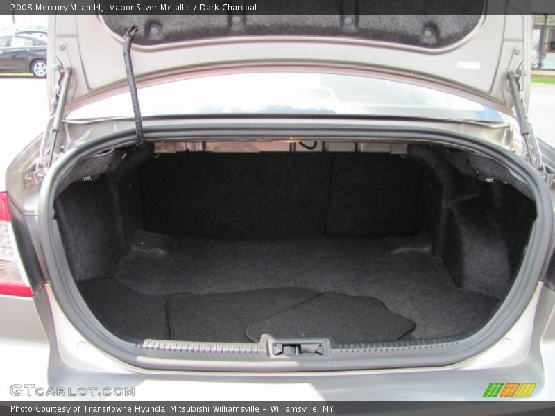 Vapor Silver Metallic / Dark Charcoal 2008 Mercury Milan I4