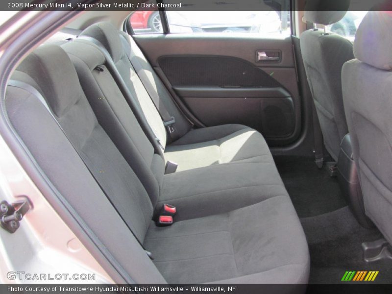Vapor Silver Metallic / Dark Charcoal 2008 Mercury Milan I4