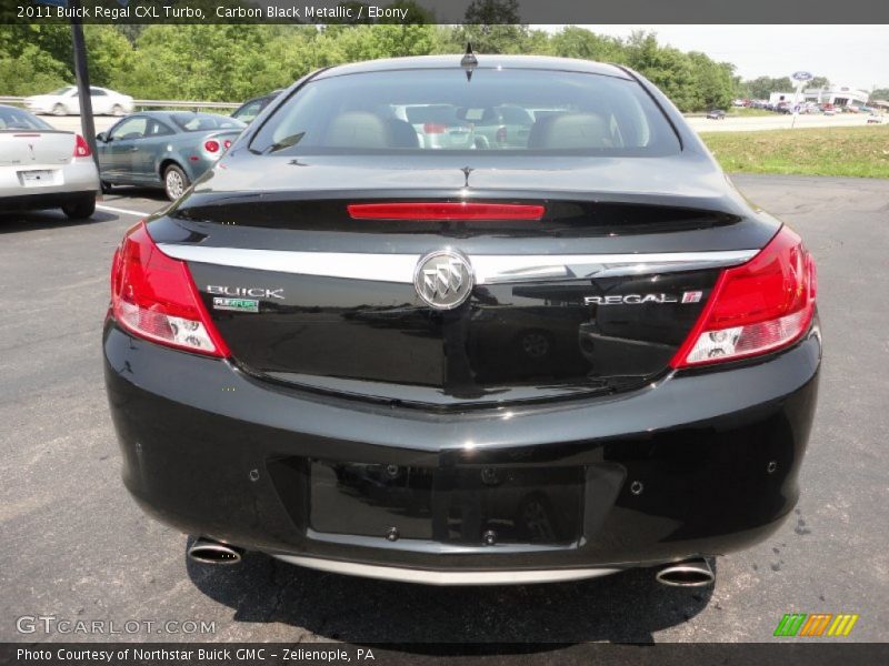 Carbon Black Metallic / Ebony 2011 Buick Regal CXL Turbo