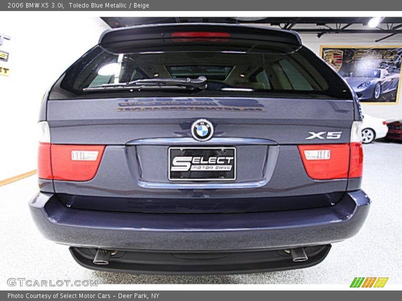 Toledo Blue Metallic / Beige 2006 BMW X5 3.0i