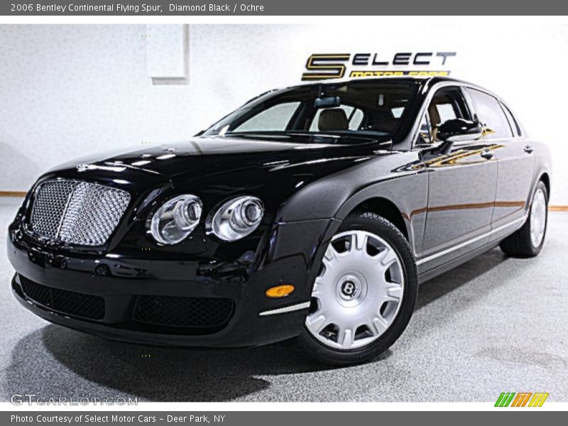 Diamond Black / Ochre 2006 Bentley Continental Flying Spur