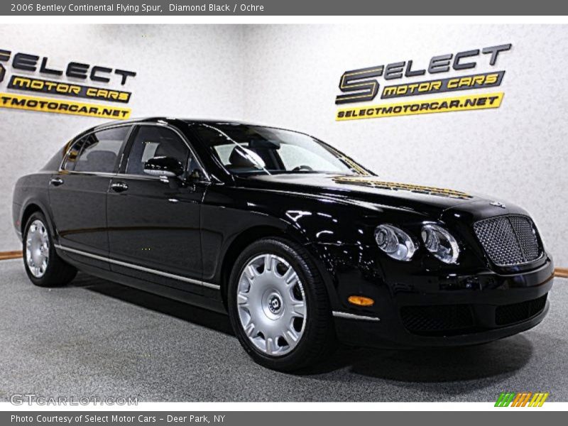 Diamond Black / Ochre 2006 Bentley Continental Flying Spur