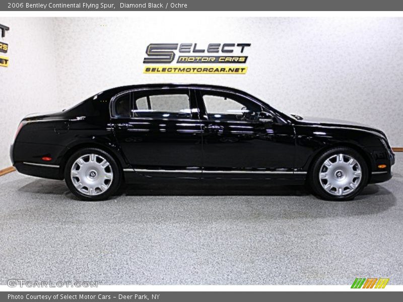 Diamond Black / Ochre 2006 Bentley Continental Flying Spur