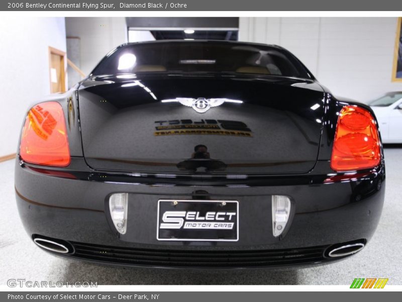 Diamond Black / Ochre 2006 Bentley Continental Flying Spur