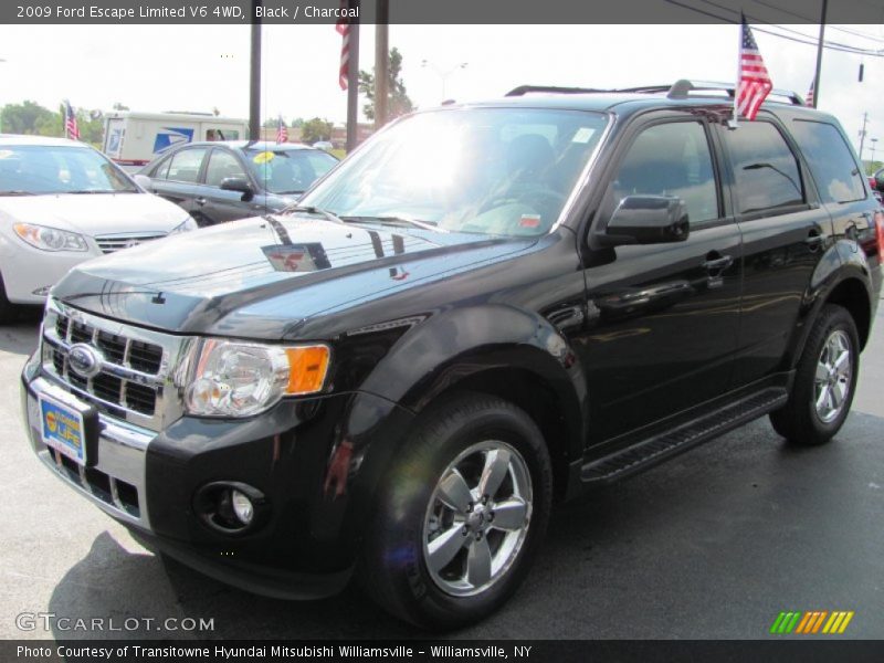 Black / Charcoal 2009 Ford Escape Limited V6 4WD