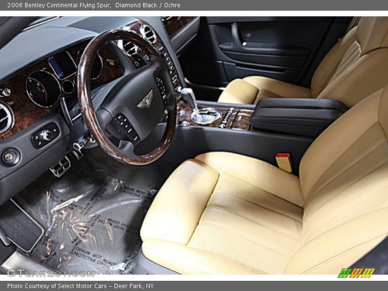 Diamond Black / Ochre 2006 Bentley Continental Flying Spur