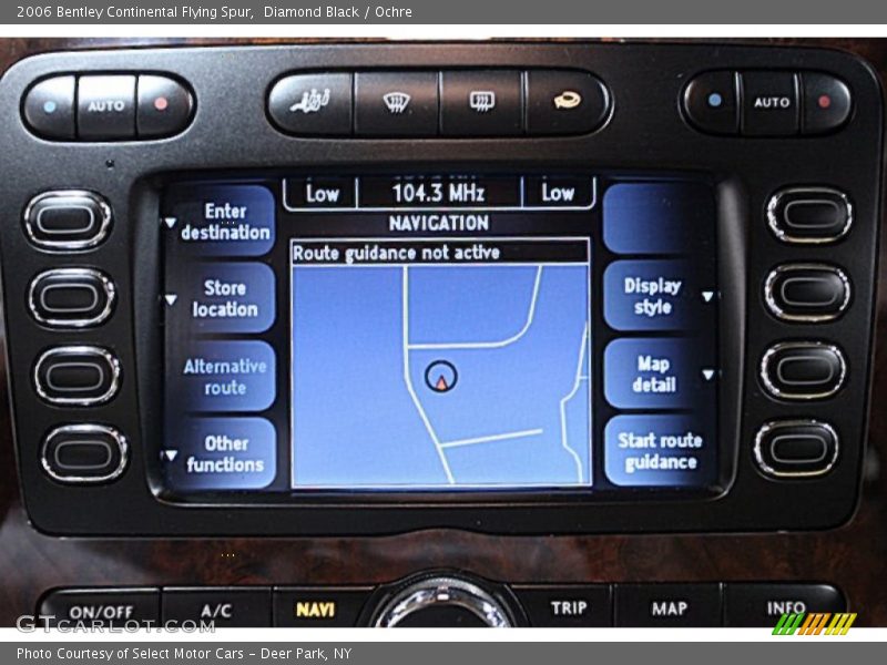 Diamond Black / Ochre 2006 Bentley Continental Flying Spur