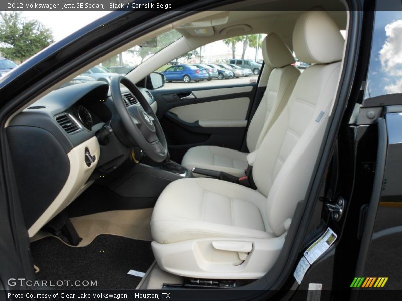  2012 Jetta SE Sedan Cornsilk Beige Interior