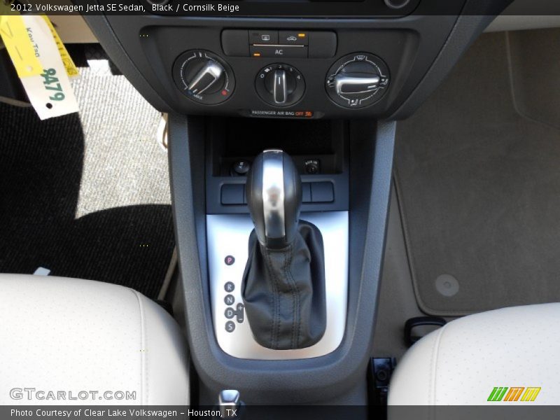  2012 Jetta SE Sedan 6 Speed Tiptronic Automatic Shifter