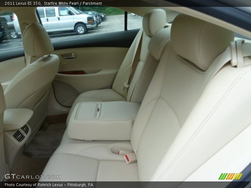 Starfire White Pearl / Parchment 2011 Lexus ES 350