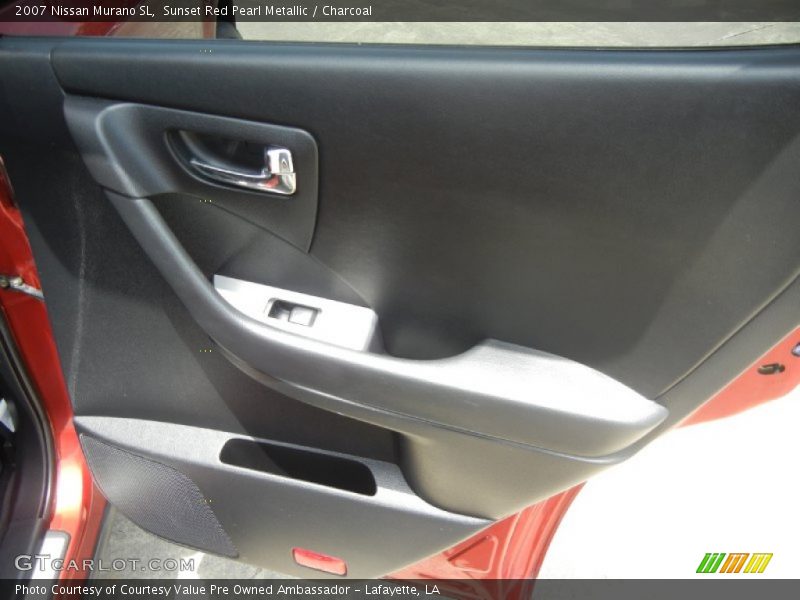Sunset Red Pearl Metallic / Charcoal 2007 Nissan Murano SL
