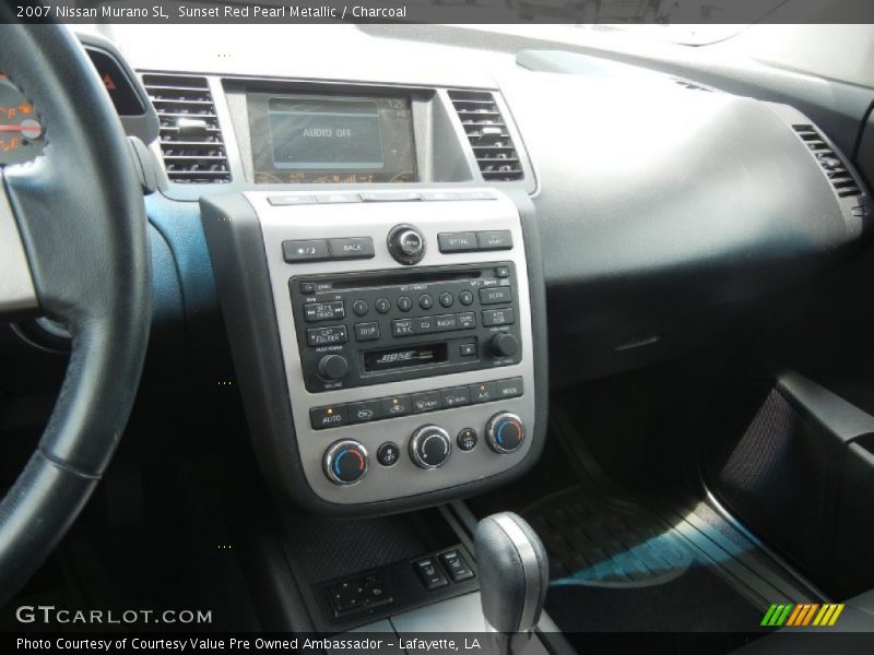 Sunset Red Pearl Metallic / Charcoal 2007 Nissan Murano SL