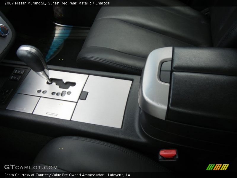 Sunset Red Pearl Metallic / Charcoal 2007 Nissan Murano SL