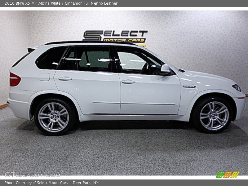 Alpine White / Cinnamon Full Merino Leather 2010 BMW X5 M