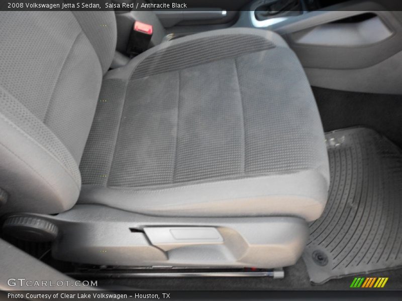Salsa Red / Anthracite Black 2008 Volkswagen Jetta S Sedan