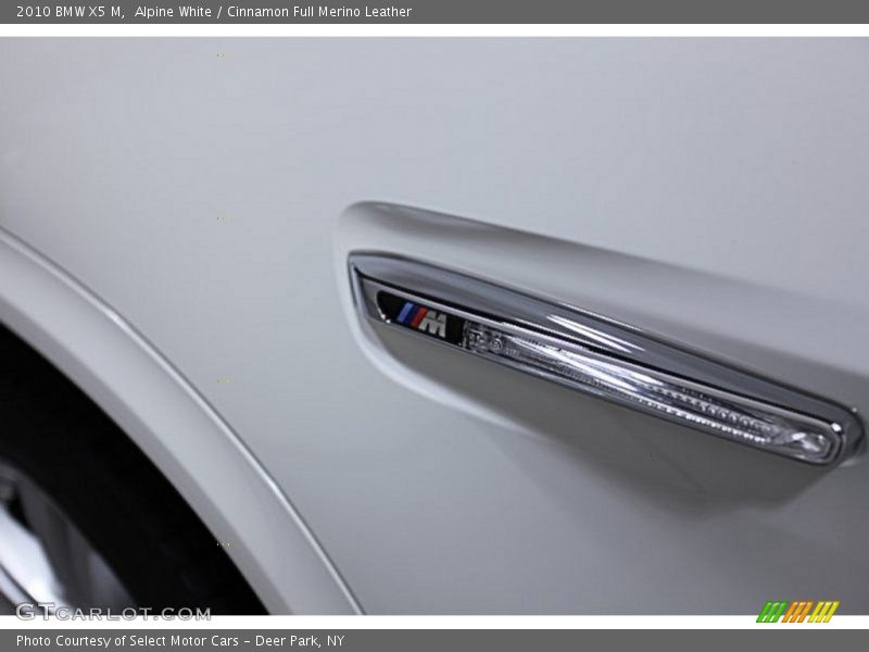 Alpine White / Cinnamon Full Merino Leather 2010 BMW X5 M