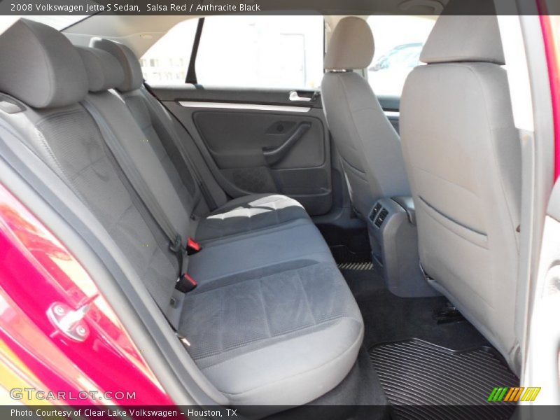 Salsa Red / Anthracite Black 2008 Volkswagen Jetta S Sedan