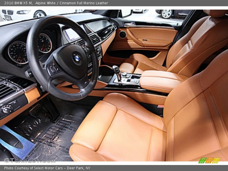 2010 X5 M  Cinnamon Full Merino Leather Interior
