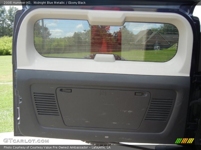 Midnight Blue Metallic / Ebony Black 2008 Hummer H3