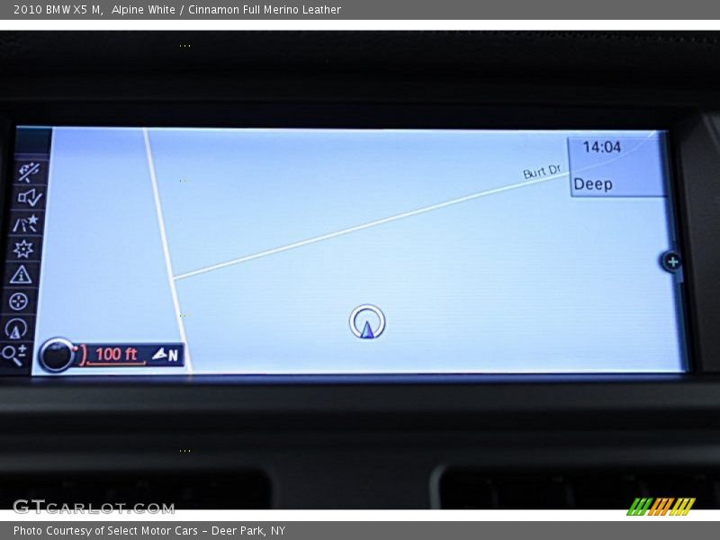 Navigation of 2010 X5 M 