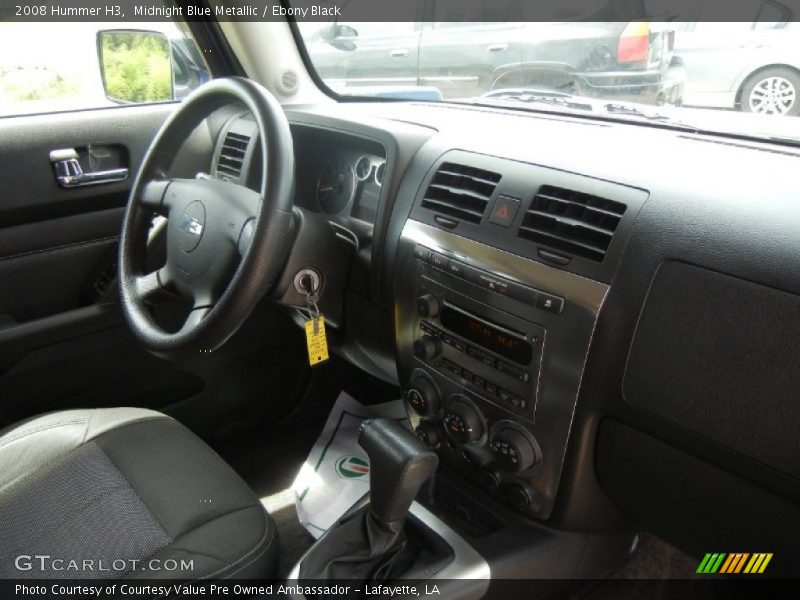 Midnight Blue Metallic / Ebony Black 2008 Hummer H3