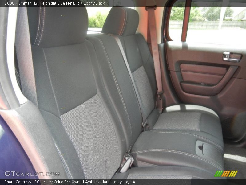 Midnight Blue Metallic / Ebony Black 2008 Hummer H3