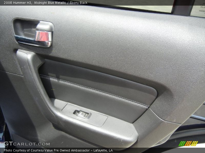 Midnight Blue Metallic / Ebony Black 2008 Hummer H3