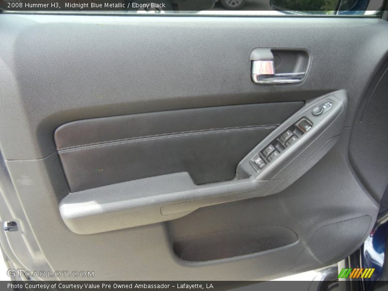 Midnight Blue Metallic / Ebony Black 2008 Hummer H3