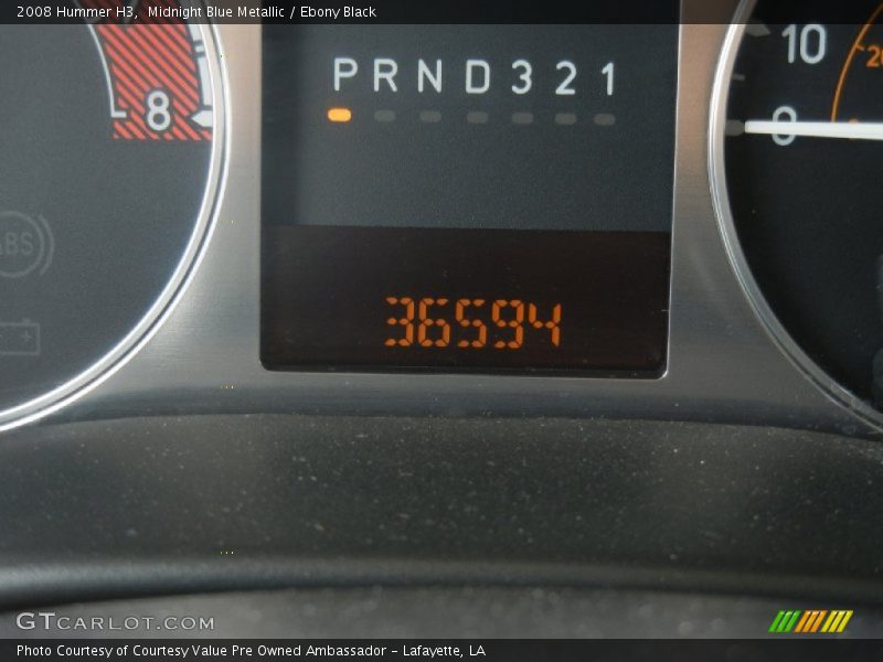 Midnight Blue Metallic / Ebony Black 2008 Hummer H3