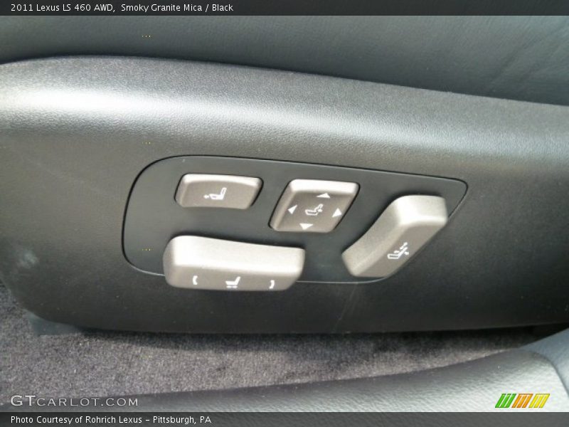 Controls of 2011 LS 460 AWD