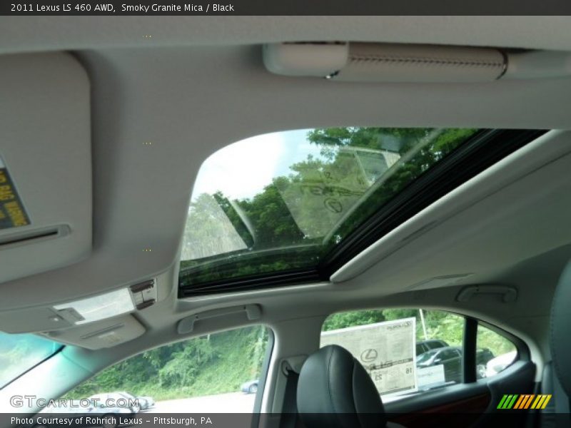 Sunroof of 2011 LS 460 AWD