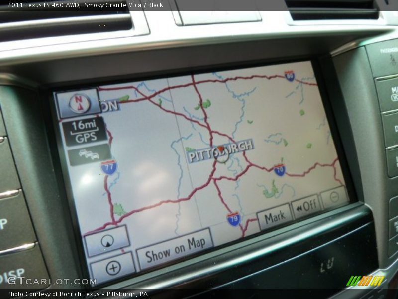 Navigation of 2011 LS 460 AWD