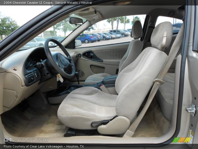 2004 Cavalier LS Coupe Neutral Interior