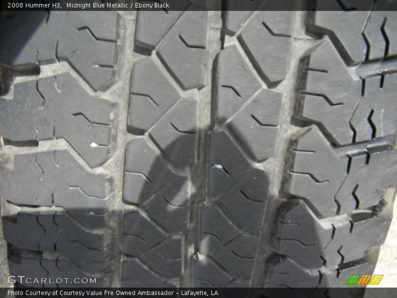 Midnight Blue Metallic / Ebony Black 2008 Hummer H3