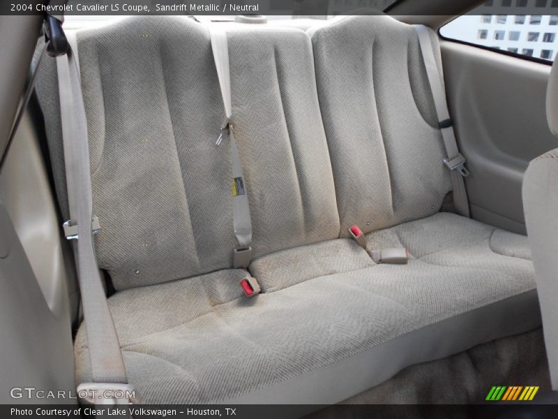  2004 Cavalier LS Coupe Neutral Interior