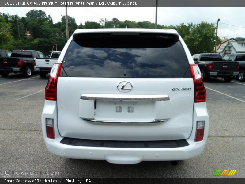 Starfire White Pearl / Ecru/Auburn Bubinga 2011 Lexus GX 460 Premium