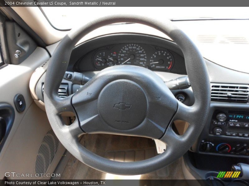  2004 Cavalier LS Coupe Steering Wheel